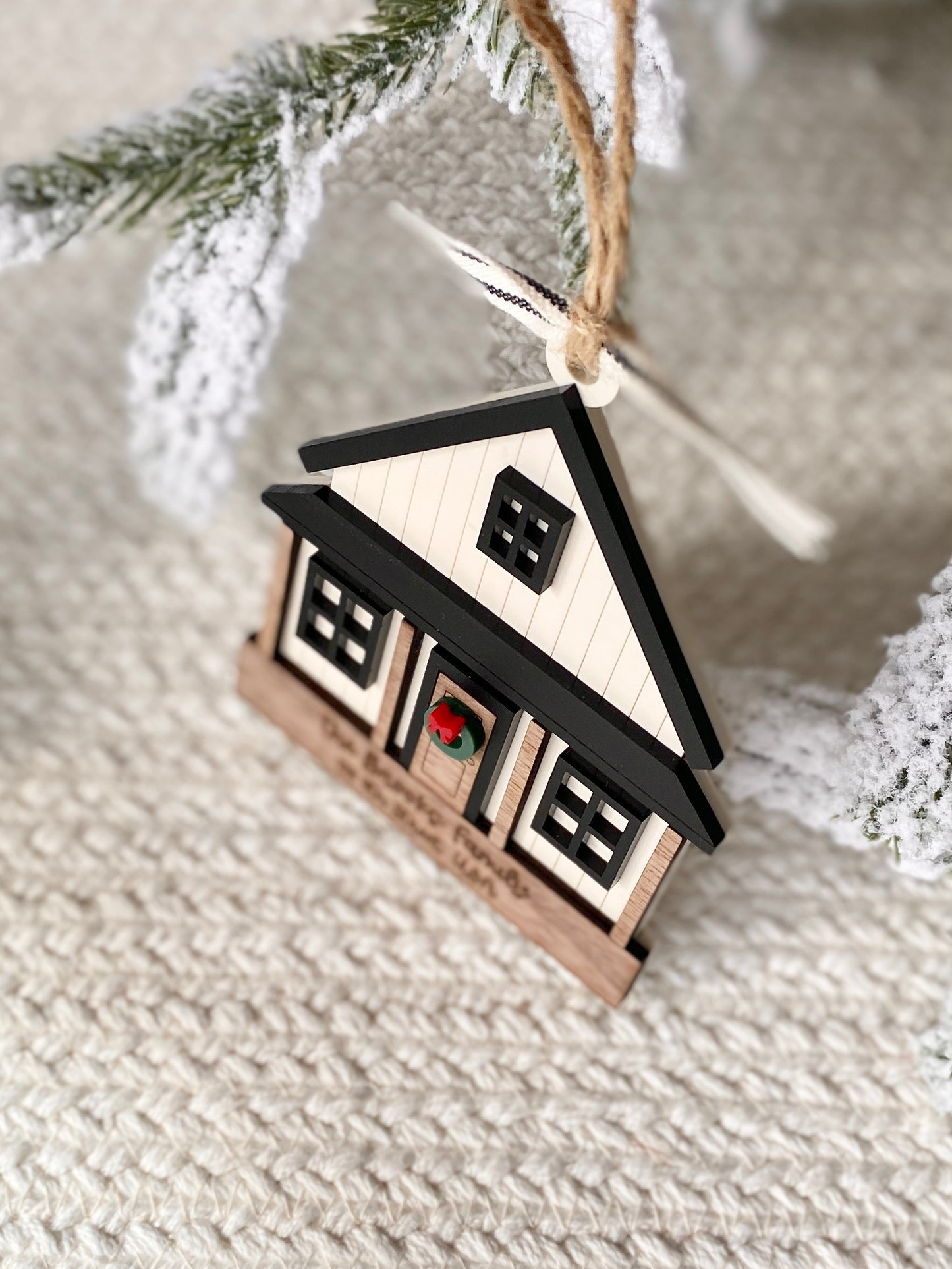Hearth & Home ~ Modern Farmhouse Christmas Ornament