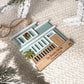 Coastal Christmas Beach House Ornament
