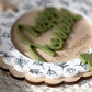 Merry & Married Floral Wreath Ornament