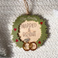 With These Rings Christmas Ornament
