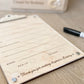 Bakery Order Pad for Kids | Pretend Play Bakery Accessory | Dry Erase Bakery Order Form | Play Kitchen Toy | Personalized Bakery Gift