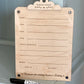 Bakery Order Pad for Kids | Pretend Play Bakery Accessory | Dry Erase Bakery Order Form | Play Kitchen Toy | Personalized Bakery Gift