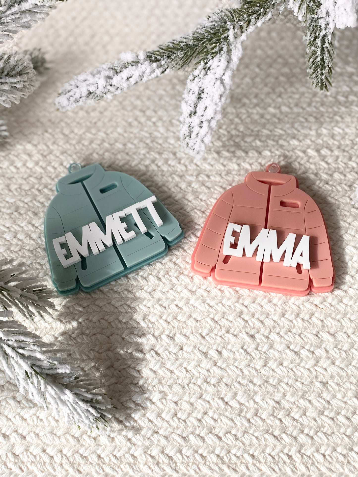 Bundle Up! Puffy Jacket Ornament/Bag Tag