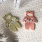 Baby Snowsuit Ornament/Bag Tag