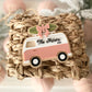 Surf's Up for Christmas Camper Van Ornament
