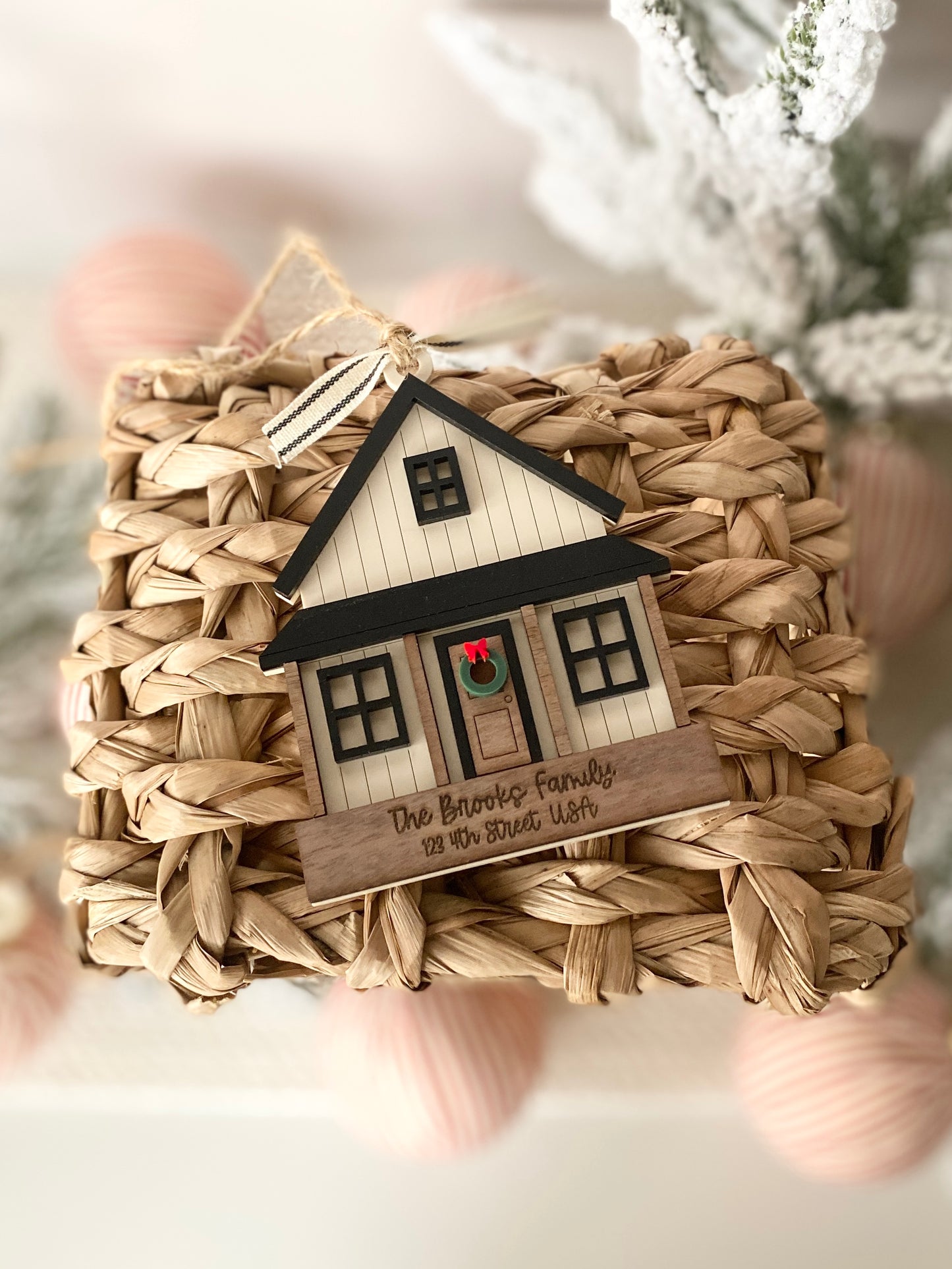 Hearth & Home ~ Modern Farmhouse Christmas Ornament