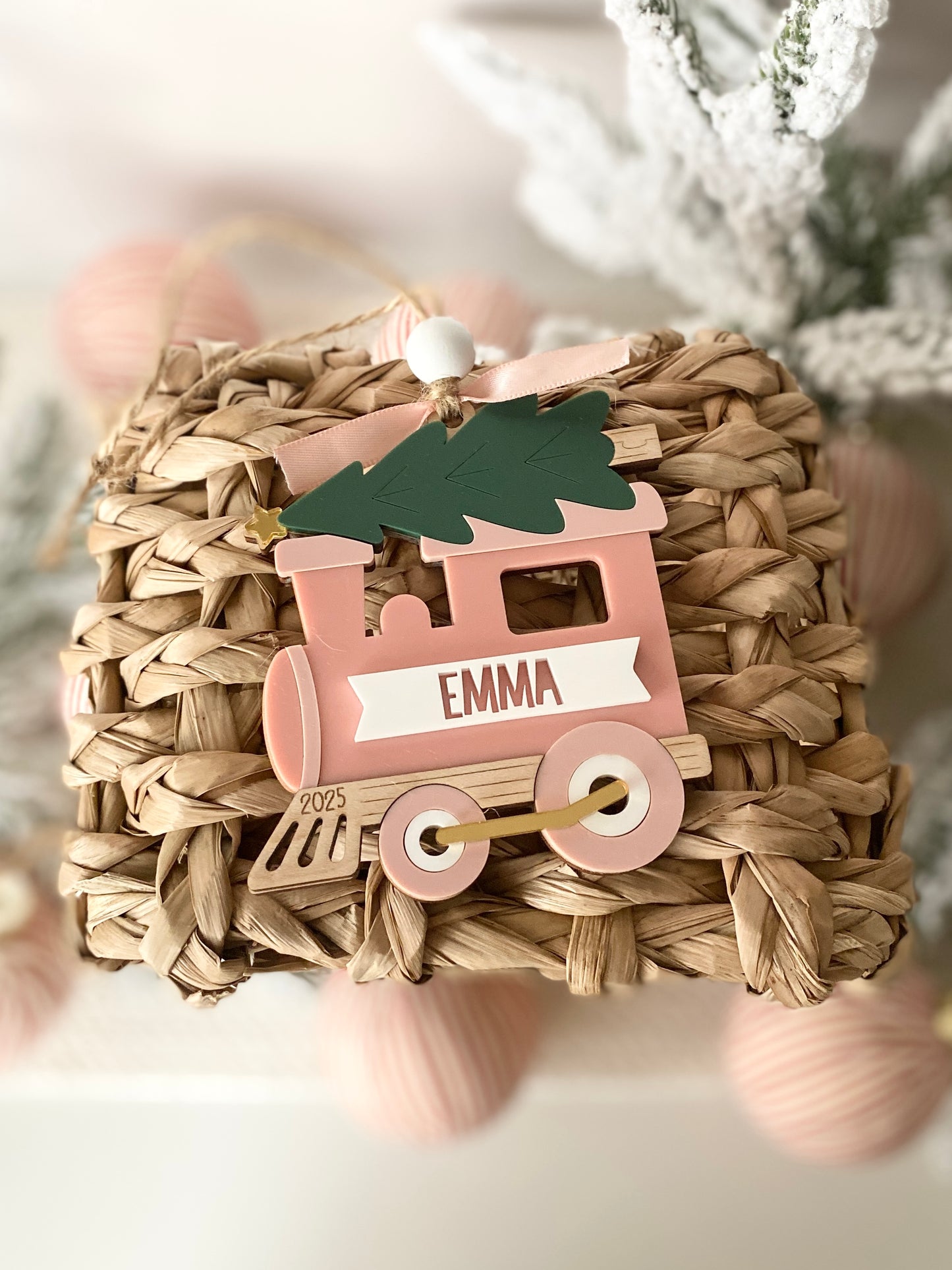 All Aboard Christmas Train Ornament