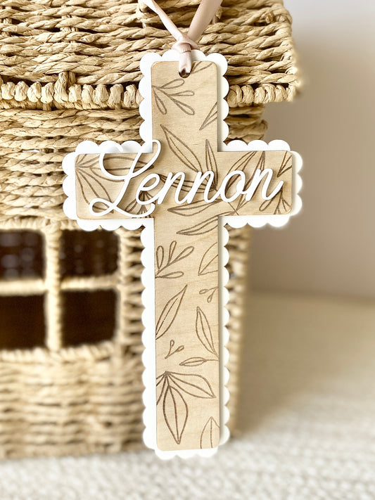 A Gift of Faith – Personalized Wooden Cross