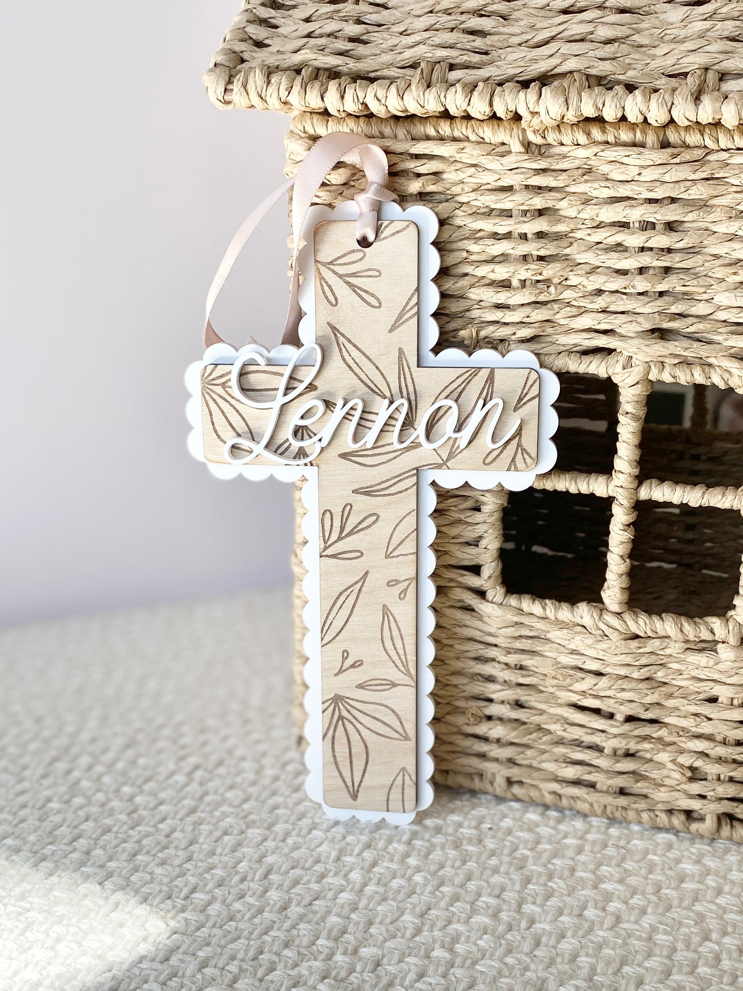 A Gift of Faith – Personalized Wooden Cross