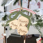 Christmas Bells Family Ornament – Personalized Wooden Name Keepsake