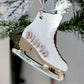 Skating Into Christmas – Personalized Ice Skate Ornament