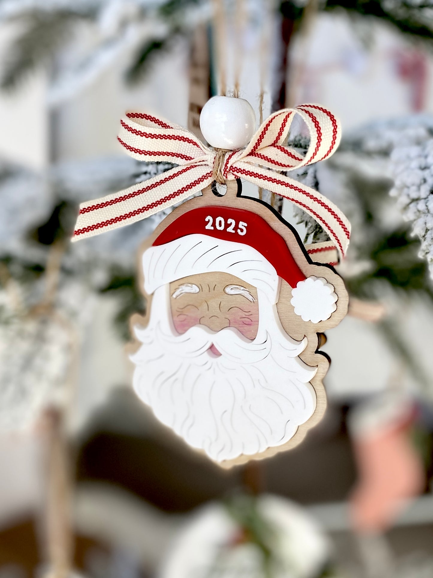 Mr. & Mrs. Claus Christmas Ornament Set