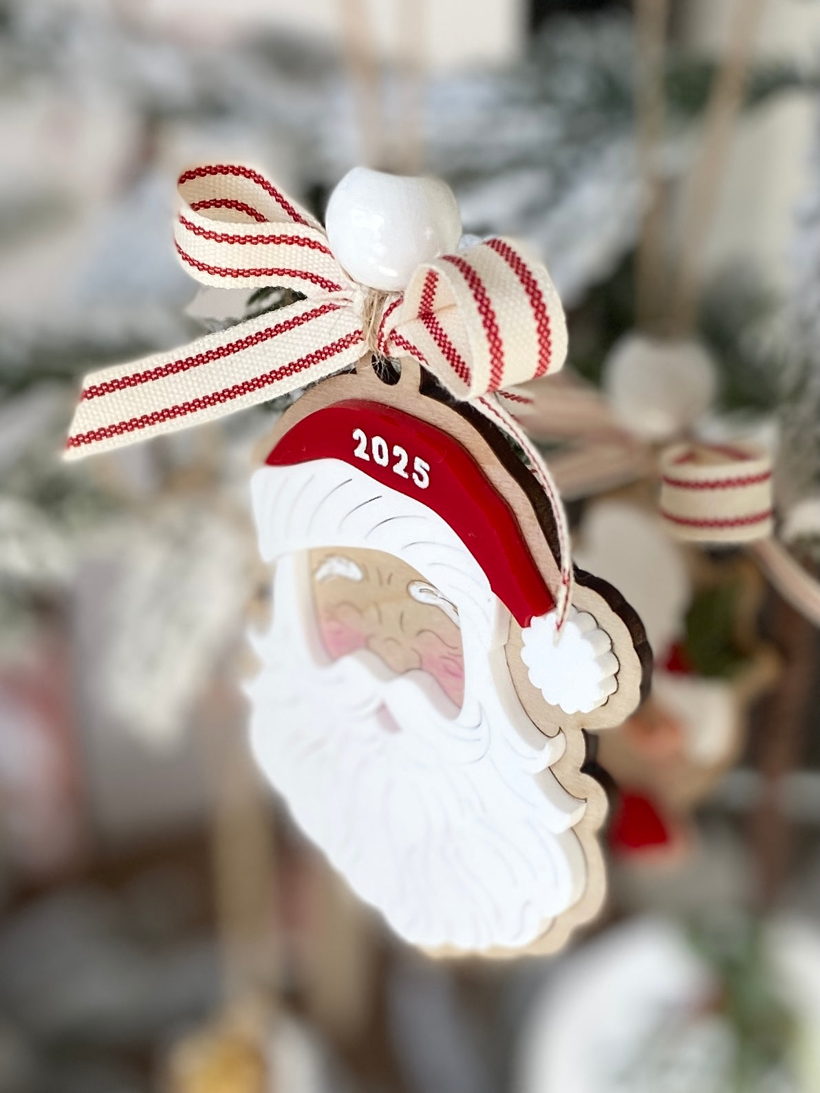 Mr. & Mrs. Claus Christmas Ornament Set
