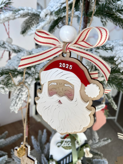 Mr. & Mrs. Claus Christmas Ornament Set