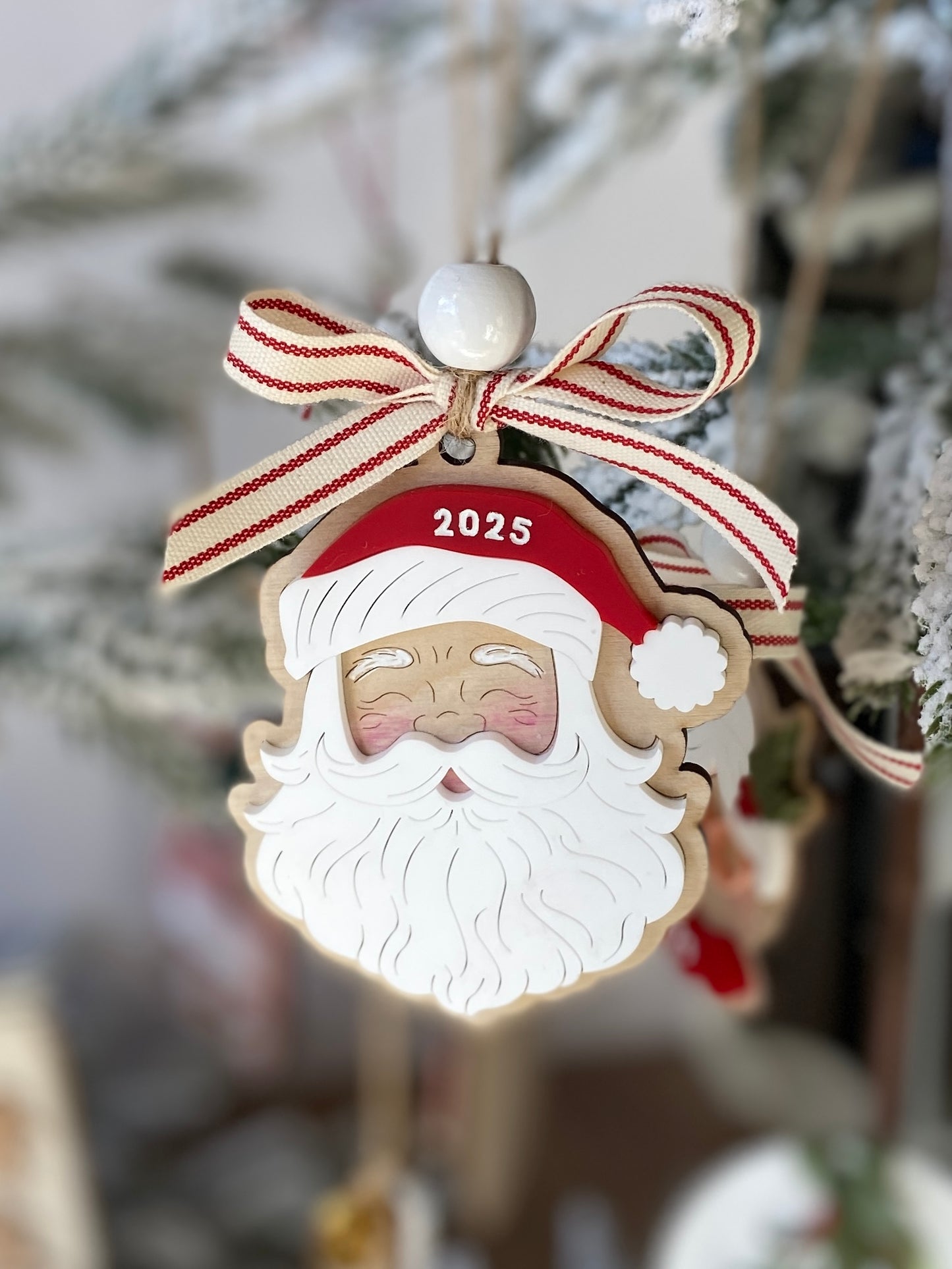 Mr. & Mrs. Claus Christmas Ornament Set