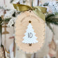 This Many Sleeps ‘Til Santa Visits – Countdown Ornament