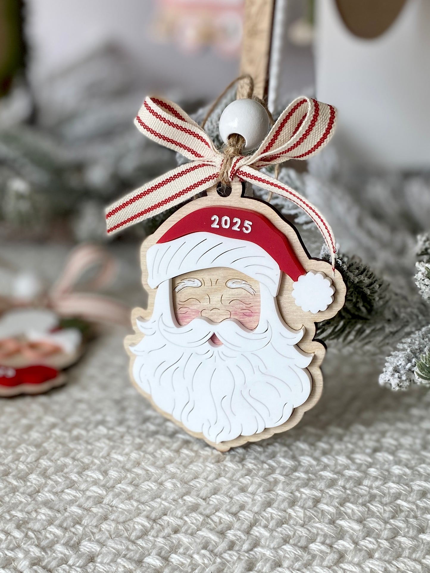 Mr. & Mrs. Claus Christmas Ornament Set