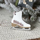 Skating Into Christmas – Personalized Ice Skate Ornament