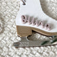 Skating Into Christmas – Personalized Ice Skate Ornament