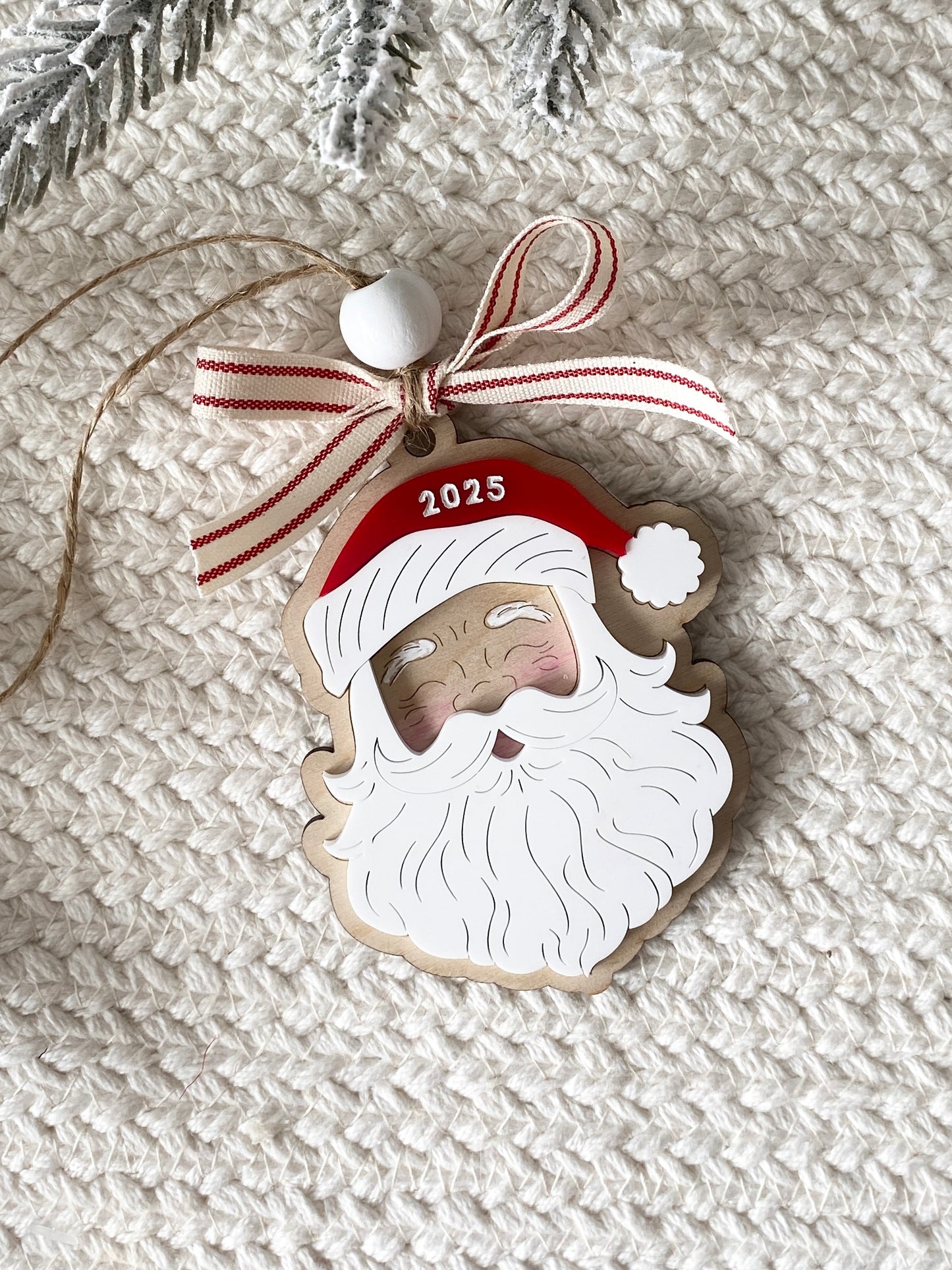 Mr. & Mrs. Claus Christmas Ornament Set