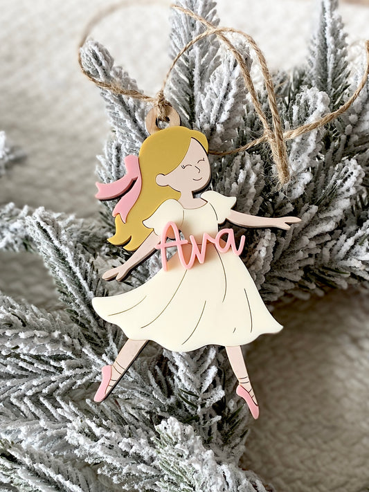 The Christmas Ballet – Personalized Dancer Ornament