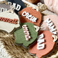 Cozy Threads – Personalized Sweater Ornament/Tag