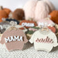 Cozy Threads – Personalized Sweater Ornament/Tag