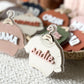 Cozy Threads – Personalized Sweater Ornament/Tag
