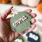 Cozy Threads – Personalized Sweater Ornament/Tag