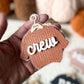 Cozy Threads – Personalized Sweater Ornament/Tag