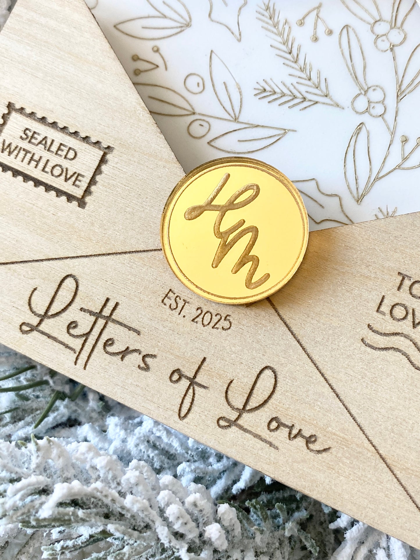 Letters of Love – Christmas Keepsake Ornament & Gift Card Holder