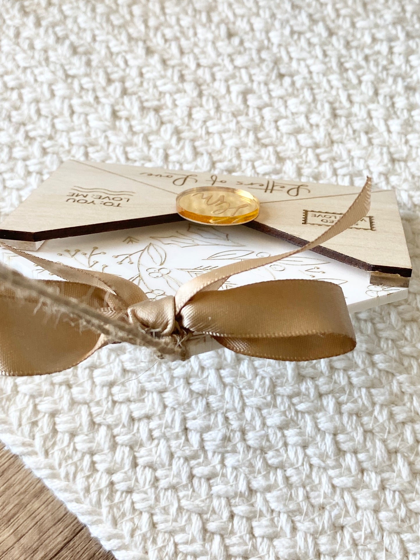 Letters of Love – Christmas Keepsake Ornament & Gift Card Holder