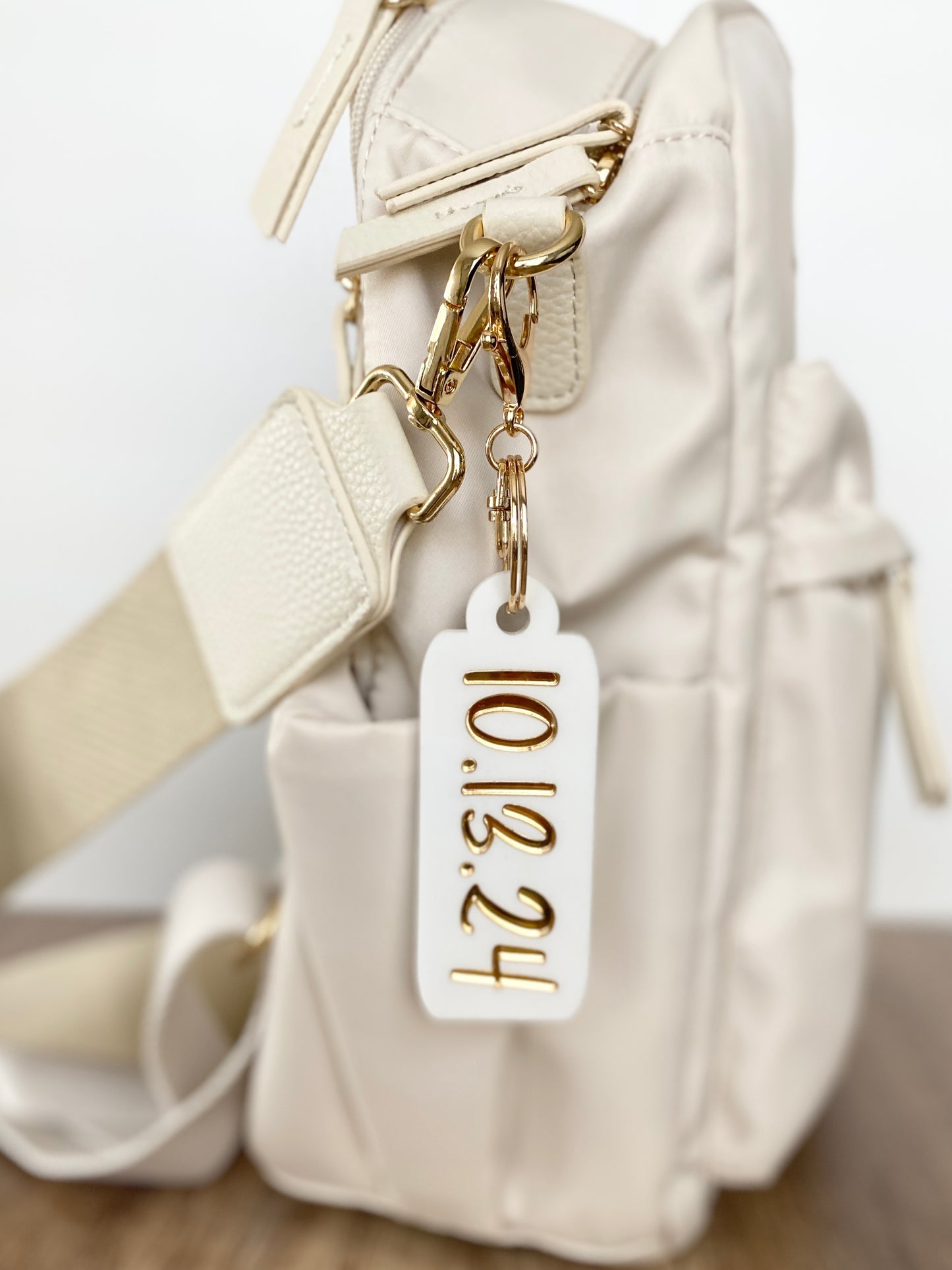 Mark the Moment ~ Personalized Date Keychain