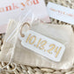Mark the Moment ~ Personalized Date Keychain