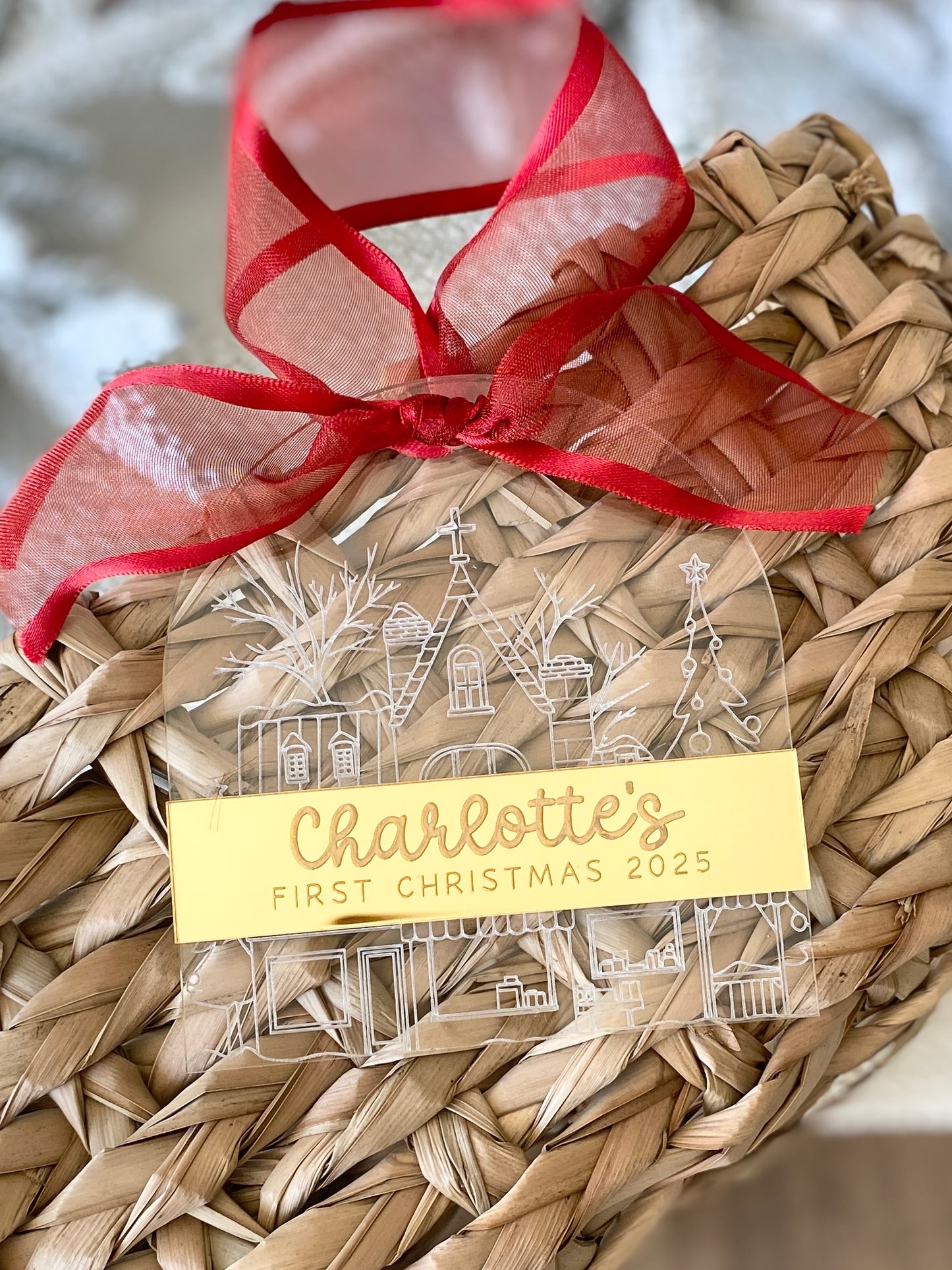 Christmas Village Keepsake Ornament