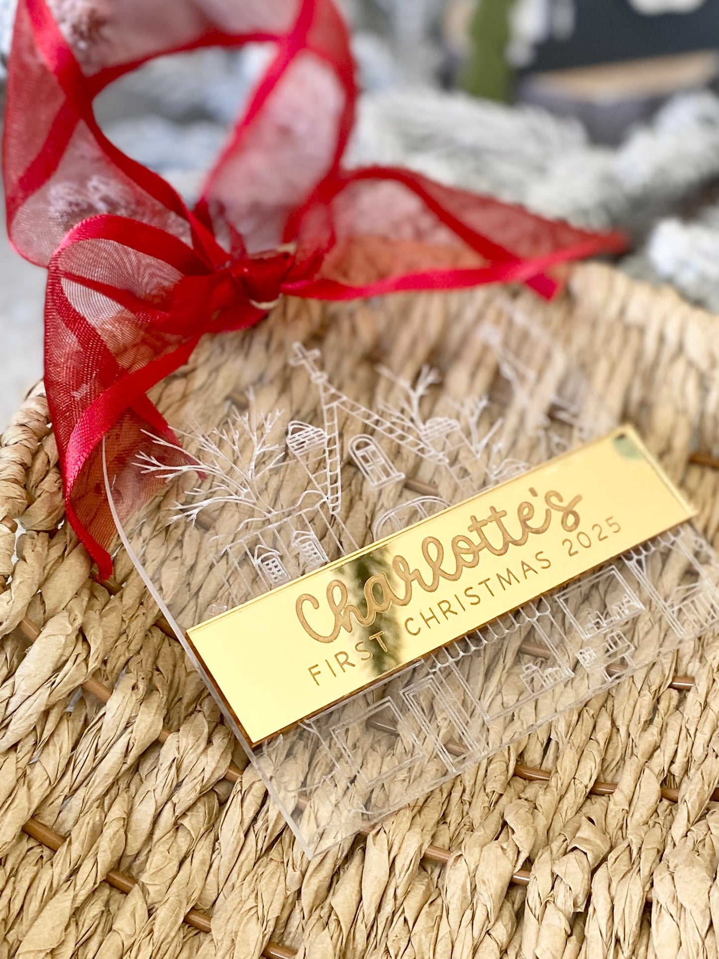 Christmas Village Keepsake Ornament