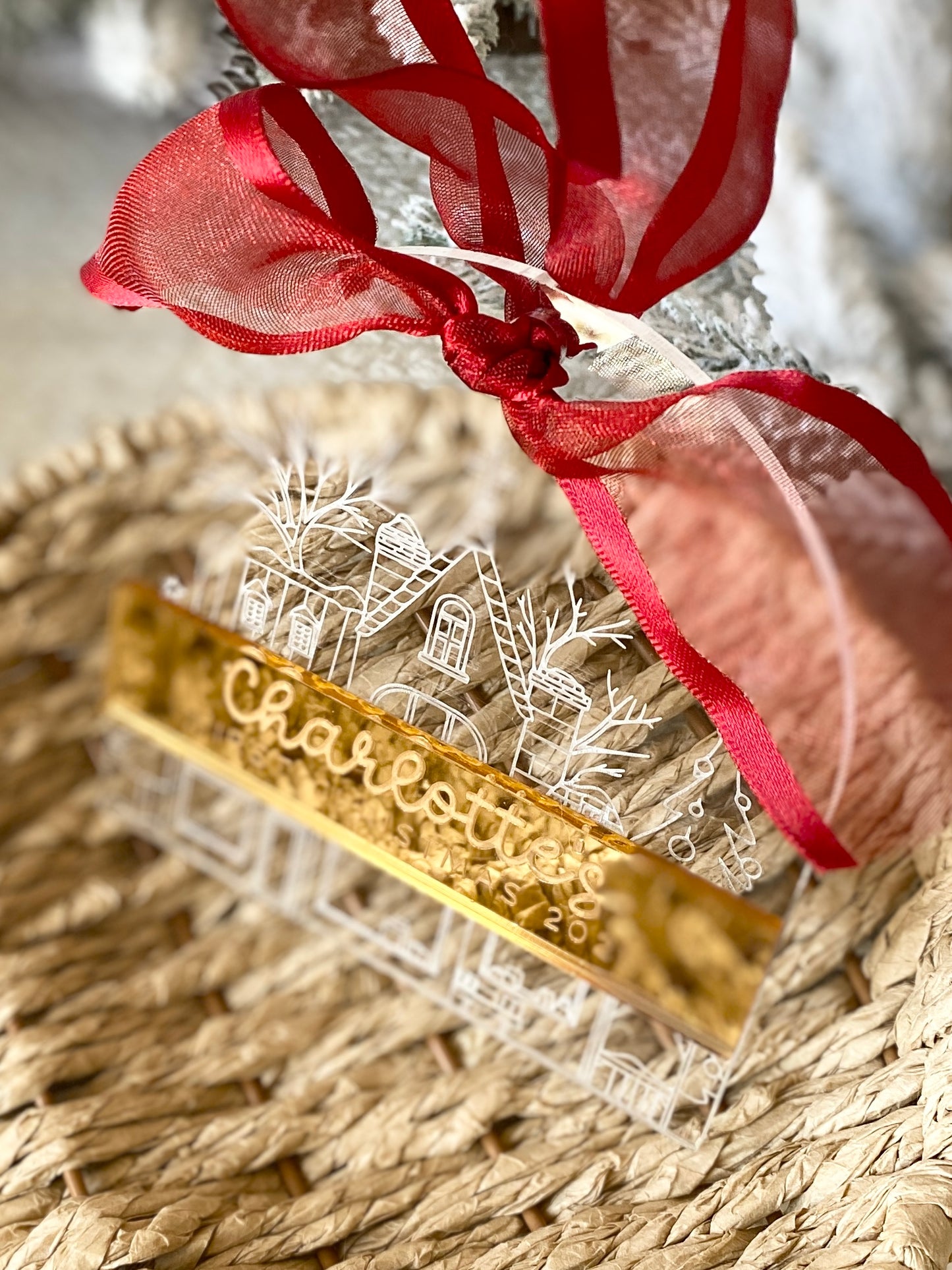 Christmas Village Keepsake Ornament