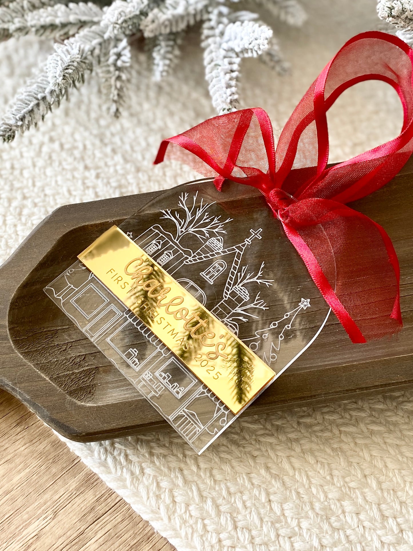 Christmas Village Keepsake Ornament