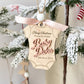 Merry Christmas Mommy & Daddy – Baby Announcement Ornament