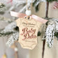 Merry Christmas Mommy & Daddy – Baby Announcement Ornament