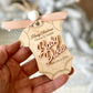 Merry Christmas Mommy & Daddy – Baby Announcement Ornament