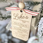 My Favorite Books – Personalized Reading Keepsake Ornament”