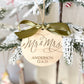 Mr. & Mrs. – Personalized Wedding Ornament