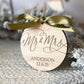 Mr. & Mrs. – Personalized Wedding Ornament