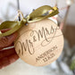 Mr. & Mrs. – Personalized Wedding Ornament