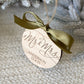 Mr. & Mrs. – Personalized Wedding Ornament