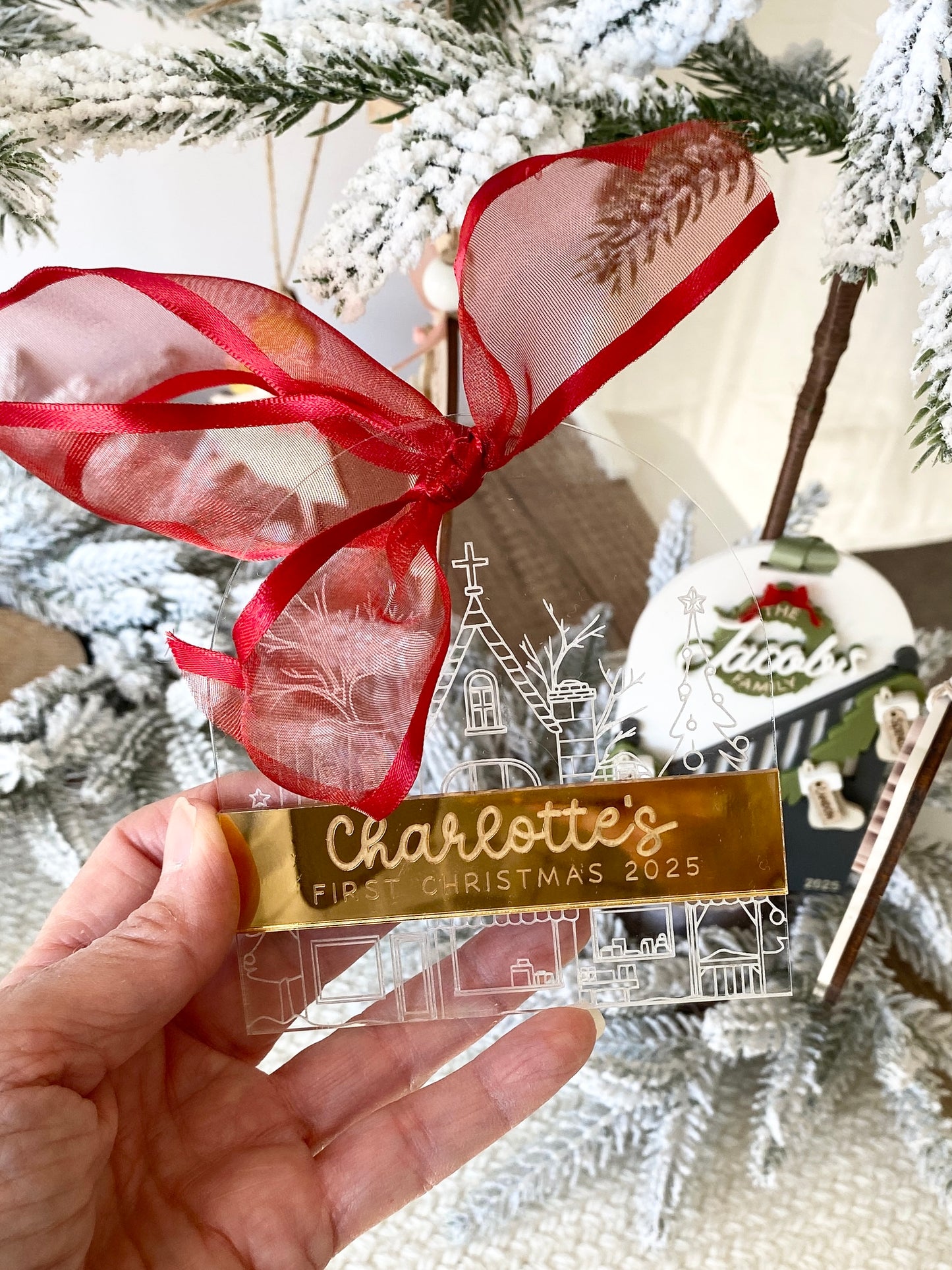 Christmas Village Keepsake Ornament