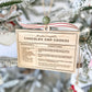 Family Recipe Keepsake Ornament – Personalized Wooden Recipe Card