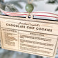 Family Recipe Keepsake Ornament – Personalized Wooden Recipe Card