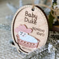 Little Wranglers – Personalized Baby’s First Christmas Ornament